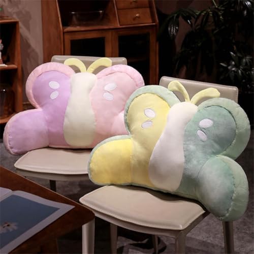 Cute Butterfly Reading Pillow with Arms and Back Support