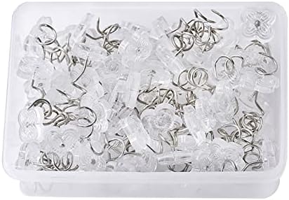 100-Piece Upholstery Bed Skirt Pins Headliner Twist Retainer