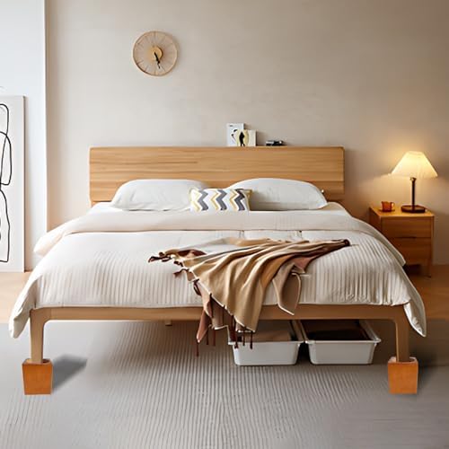 4-Inch Heavy-Duty Bed Risers
