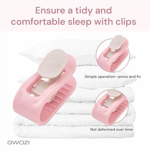 Durable Duvet Clips for Sleep Comfort Easy Bedding Setup