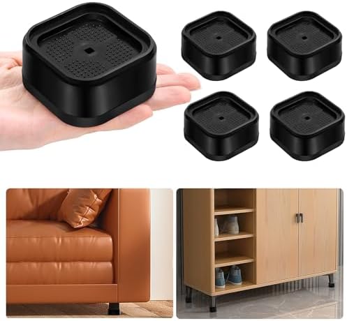4-Pack Stackable Bed Risers for Desks sofas and more