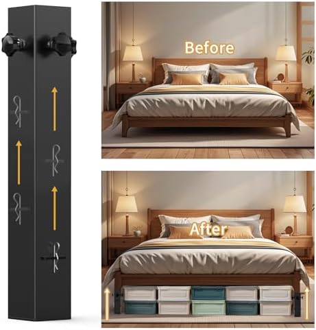 Vibrant College Dorm Bed Risers