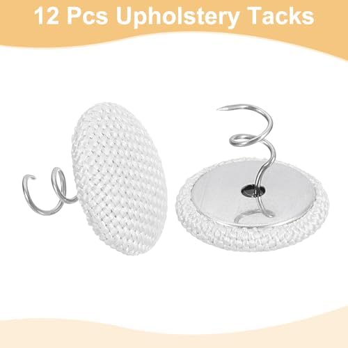 Adjustable 12-Piece Bed Skirt Tack Pins