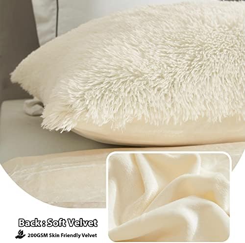 Luxury Off-White Body Pillow Cover