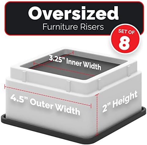 Elevate Your Space - iPrimio Bed Risers