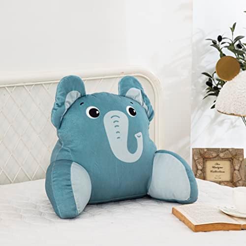 Unicorns Robots Kids Reading Backrest Pillow with Arms