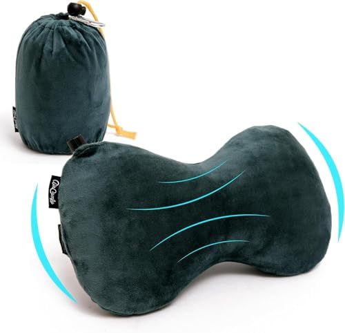 Adjustable Lumbar Support Pillow for Spine Health in Car and Travel