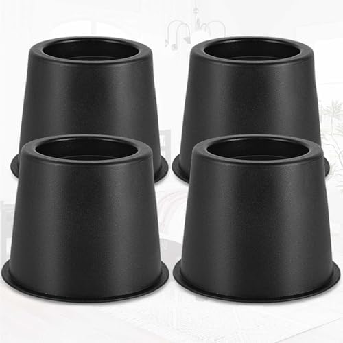 Sturdy Bed Risers with 4-Inch Lift