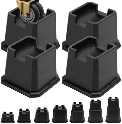 Adjustable Bed Rusher Set of 4