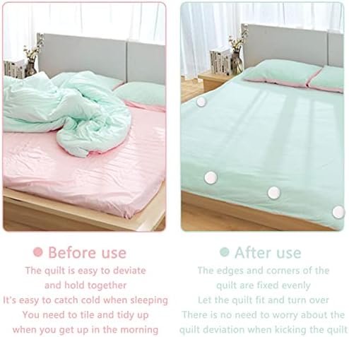 12-Piece Duvet Cover Clips on Amazon