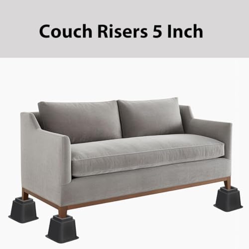 TomGear 8-inch Bed risers - Heavy Duty Stackable