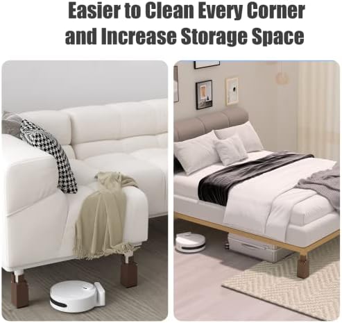 Adjustable Bed risers for furniture - Durable Easy to use