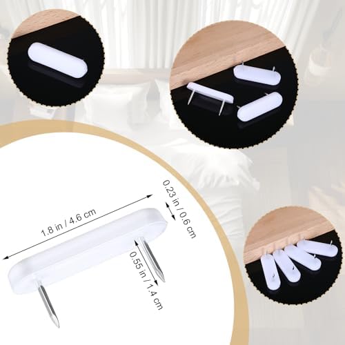 High-Quality Bed Skirt Pins Long-Lasting Durable for Home Use
