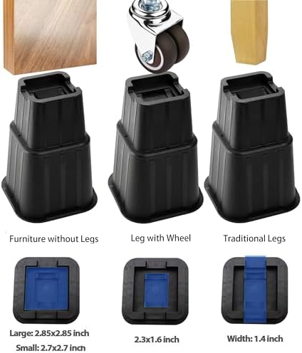 3-8 Inch Adjustable Bed Risers