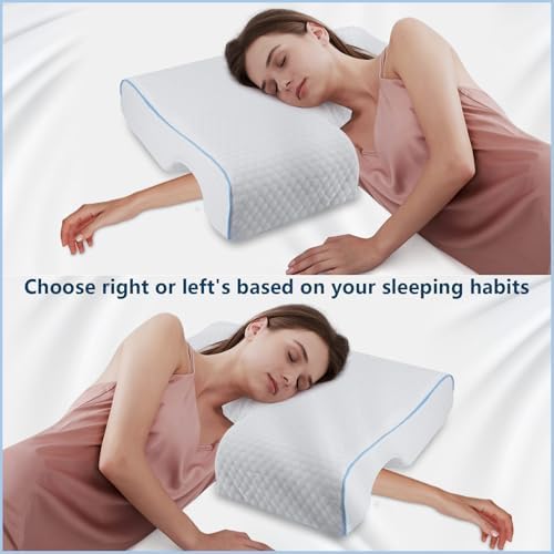 Perfect Memory Pillow for Couples - No Sq Tiredness