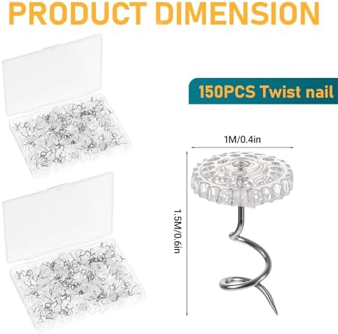 150 Pcs Bed Skirt Pins
