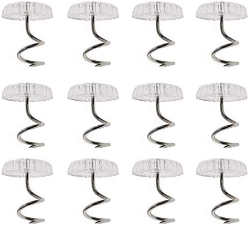 Secure Bed Skirts with 12-Piece Twisty Pins
