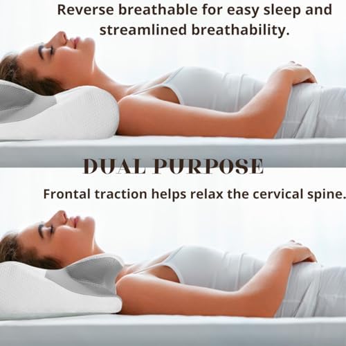 Enhance Sleep with Ergonomic Memory Foam Pillow