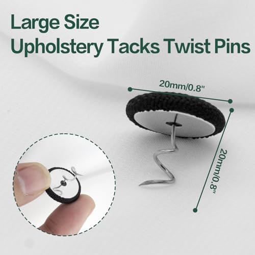 Secure 25 Pcs Bed Skirt Pins for Easy Fixtures with Elegant Look