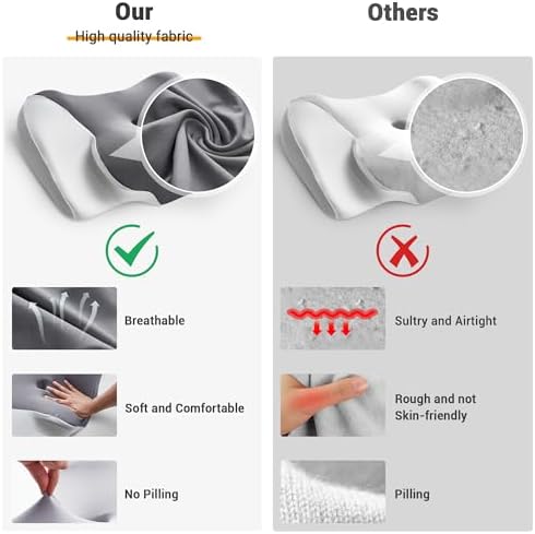 Puredown Cervical Neck Pillow for Pain Relief