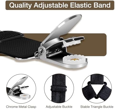 Jellymoni Bed Sheet Straps Easy to Install Durable Fasteners for a Cozy Sleep