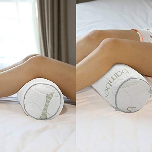 Kingnex Bolster Roll Pillow for Back Side Sleepers