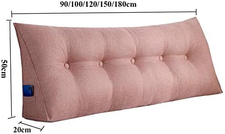 ZHNALIUS Large Soft Comfortable Backrest Headboard King Pillow for Reading Rest in Twin Bed