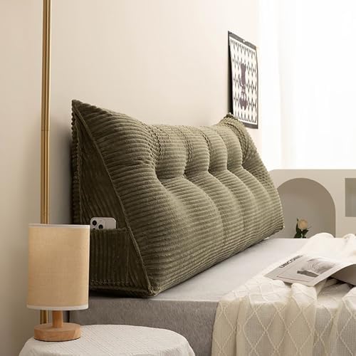 Perfect for Throws Back Support Reading Headboard Pillow