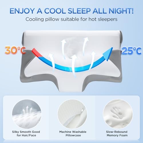 Ergonomic Cervical Pillow Pain Relief for Better Sleep