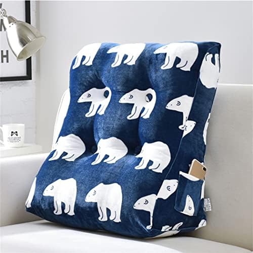 Supportive Bed Wedge Pillow for Reading Office Use