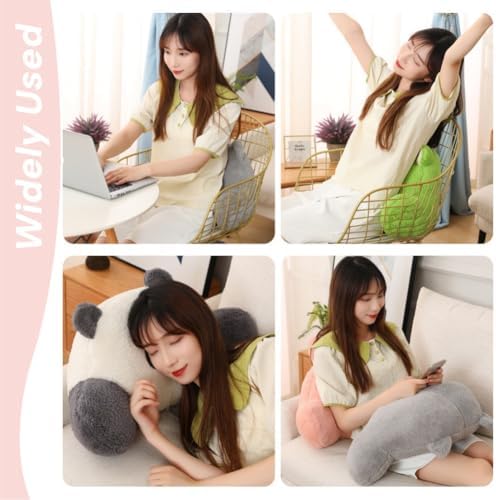 Cuddle Up for Reading Gaming Cute Cartoon Pillow