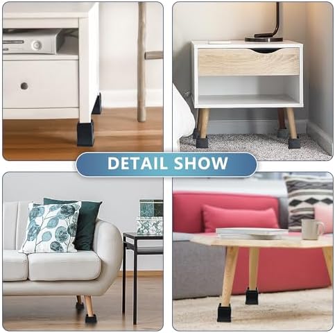 Sunifier Bed Risers Heavy Duty Adjustible 1-4 inch