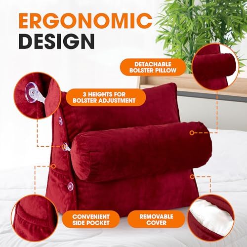 Adjustable Reading Wedge Pillow