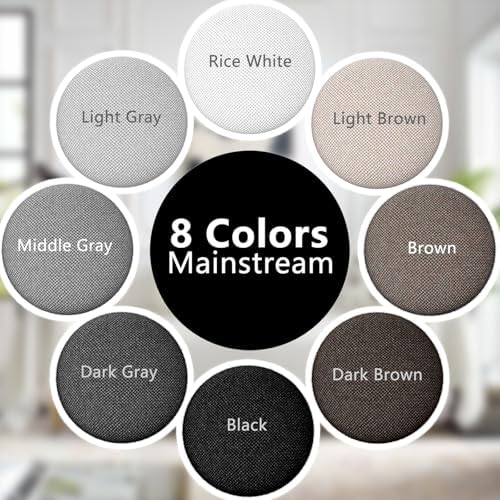 Flax Button Twist Pins for Bed Skirts Sofa Covers Upholstery Armchair Caddies Slipcovers - Rice White 12 Pack