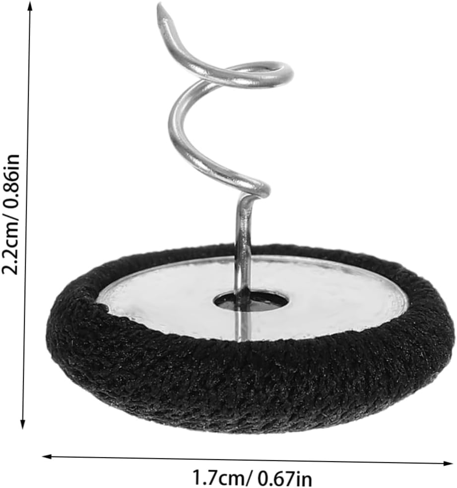 Stainless Steel Bed Skirt Pins VALICLUD 30-Piece Set with Fabric Cover Black Reliable Fastening