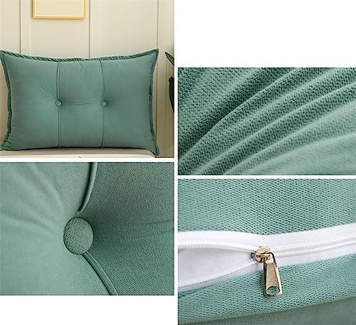 COZMAX Headboard Sofa Pillow with Detachable Cover - Lumbar Support for BedRecliner Reading