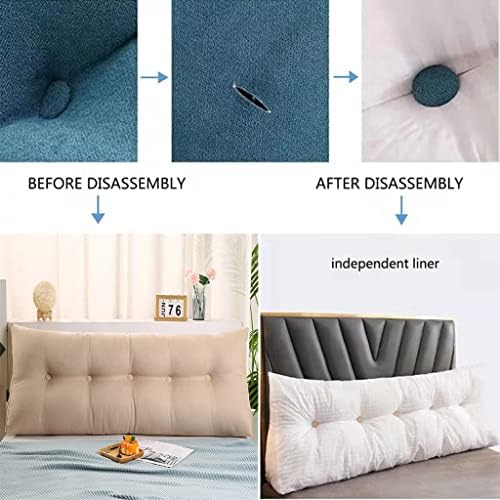 ZZYK Triangular Headboard Pillow Perfect for Reading or Rest