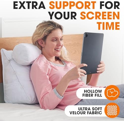 Adjustable Wedge Pillow - Comfort for Reading Gaming