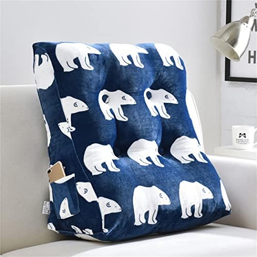 Supportive Bed Wedge Pillow for Reading Office Use