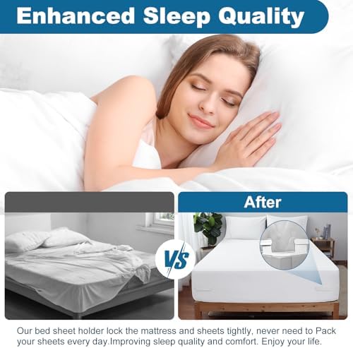Keep your sheets firm and tight never needing to pack them again