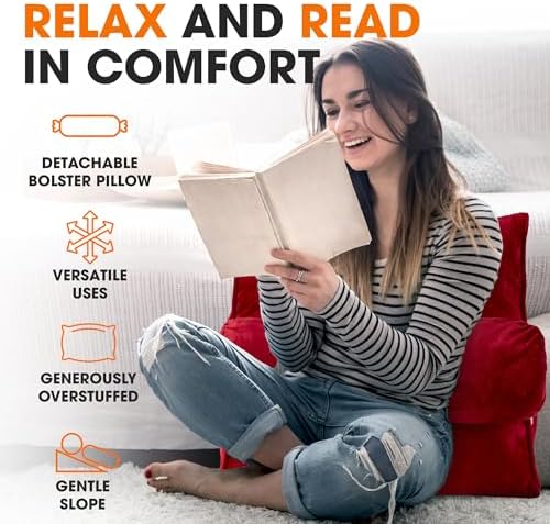Adjustable Reading Wedge Pillow