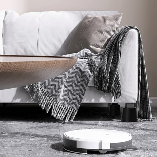 6-Piece Bed Risers Set with Non-Slip Foam Pads