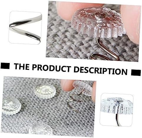 Sturdy Non-Slip Dust Ruffle Pins for Sofa Covers and Bedskirts