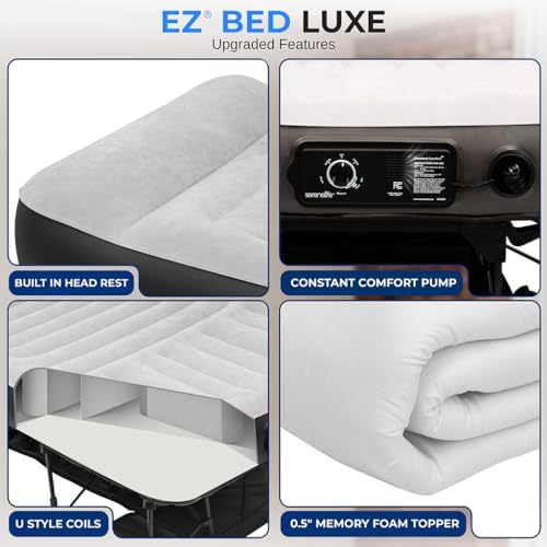 Unbeatable SereneLife Auto-Inflate Air Bed for Guests Camping RV More