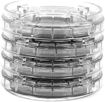 Furniture Risers Set of 8 - Heavy Duty Plastic Bed Risers for Sofa Table Desk and Chair