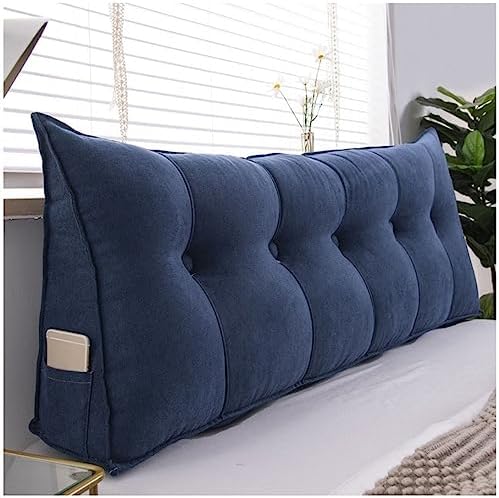 Wedge Headboard Pillows Bed Wedge Pillow For Rest And Reading Super Soft Triangular Bedside Cushion Positioning Support