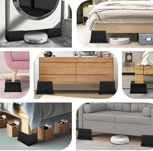 AnnCut 6-inch Bed Risers Heavy Duty