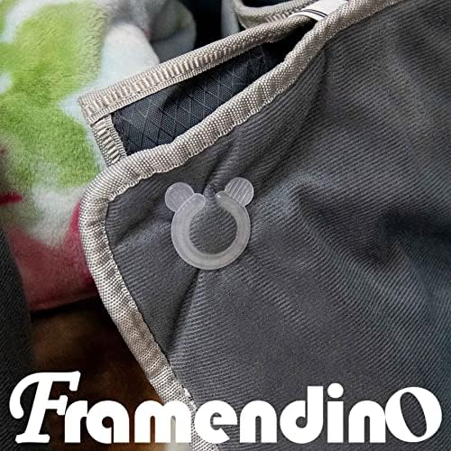 Framendino 12-Piece Duvet Clip Corner Holder Durable Comforter Fastener