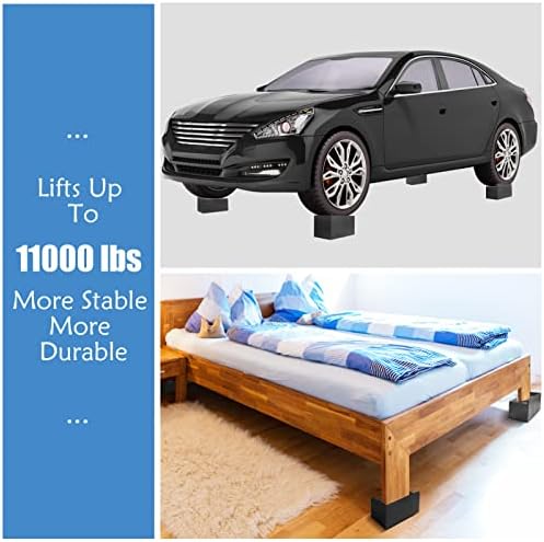 Sturdy Bed risers for Large Sleepovers with Extra Storage for Chairs sofas and beds