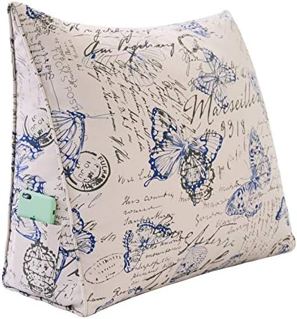 WOWMAX Stretchable Bed Rest Pillow for Adults 100 Cotton